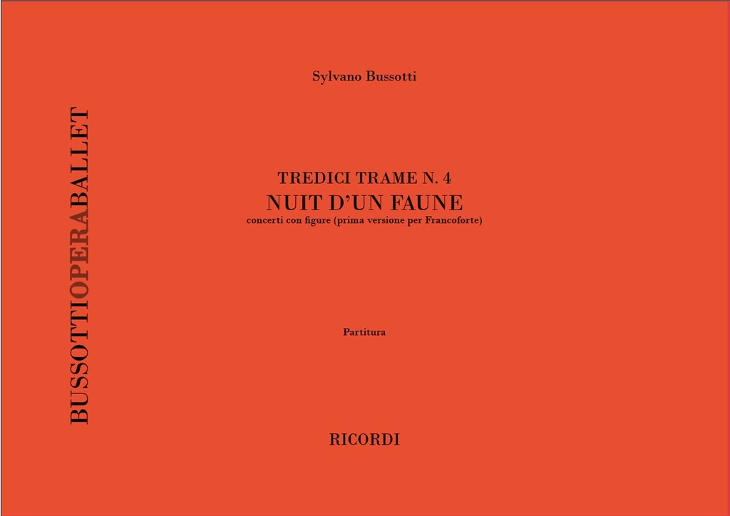 Nuit Du Faune (Tredici Trame, N. 4)